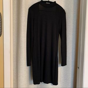 Wilfred Free backless rayon long sleeve summer dress